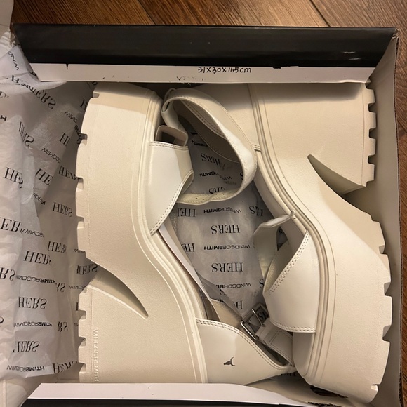 Windsor Smith White Platform Heels - Picture 2 of 6